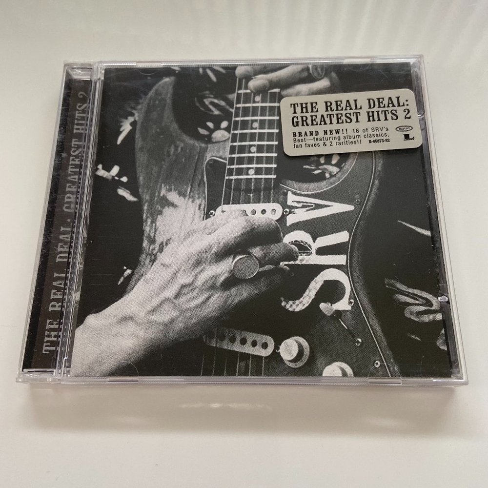Stevie Ray Vaughan CD Greatest Hits Vol 2 The Real Deal SRV Blues Rock